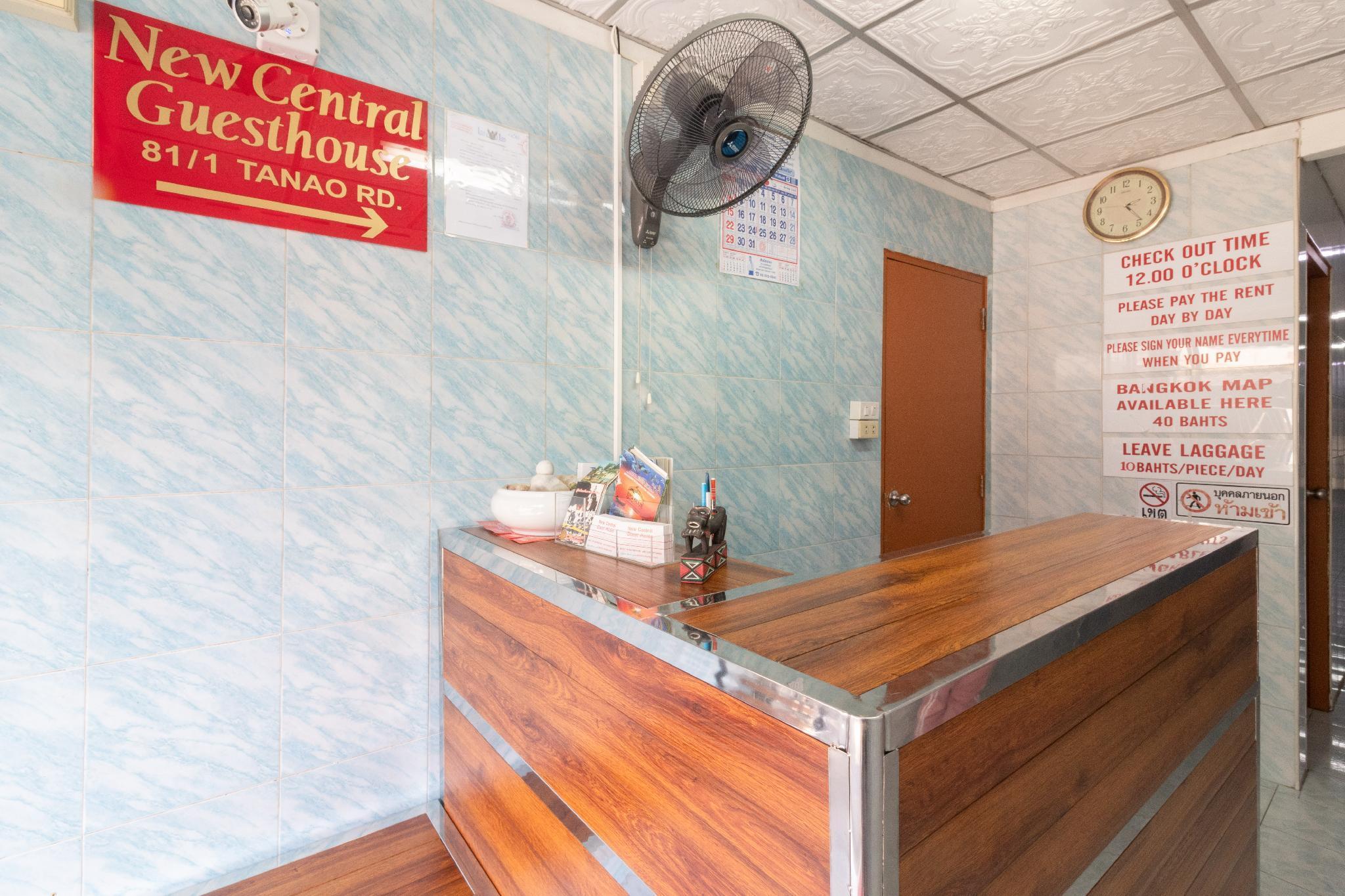 New Central Guesthouse Bangkok Dış mekan fotoğraf